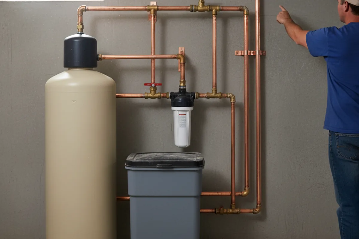 Whole-house water treatment system installed in Whiteville